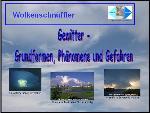 PowerPoint-Präsentation "Gewitter-Grundlagen" im pdf-Format für die 